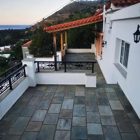 Andros Traditional With Sea View Terrace Vrakhnos
